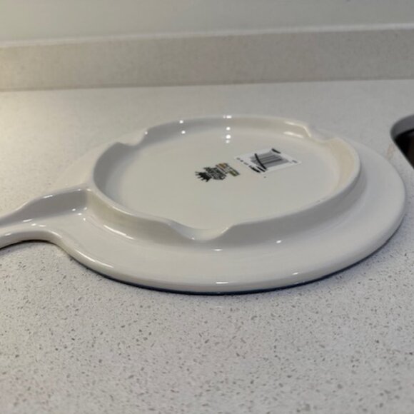 Azzurra Ceramiche Ceramic Trivet/Cheese Board Made it Italy by Ceramica Cuore - Picture 4 of 5